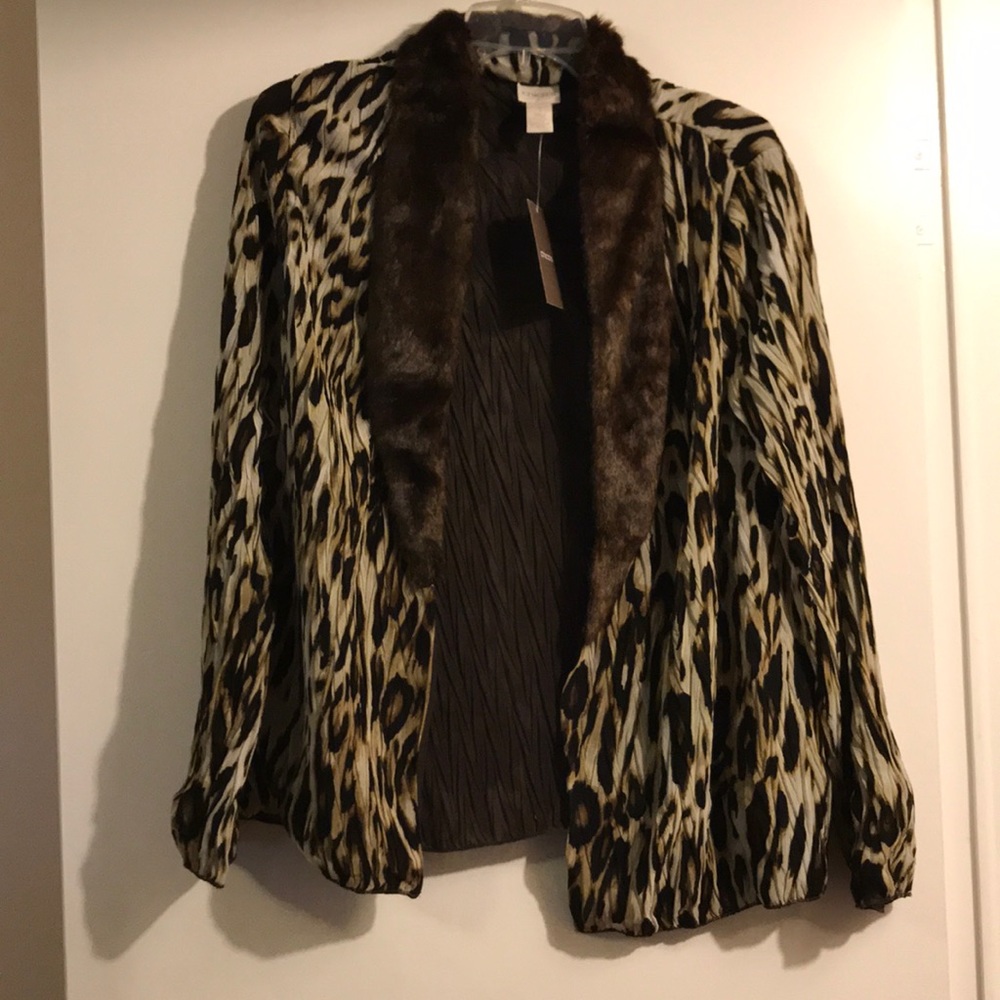 Light weight chiffon jacket